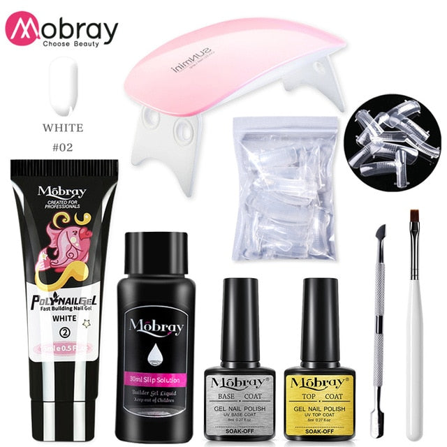 Kit Unhas Fantastic de GEL Profissional - Acompanha Cabine de Secagem